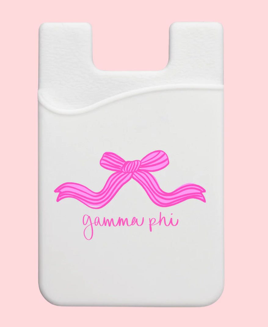 Gamma Phi Beta Bow Phone Wallet