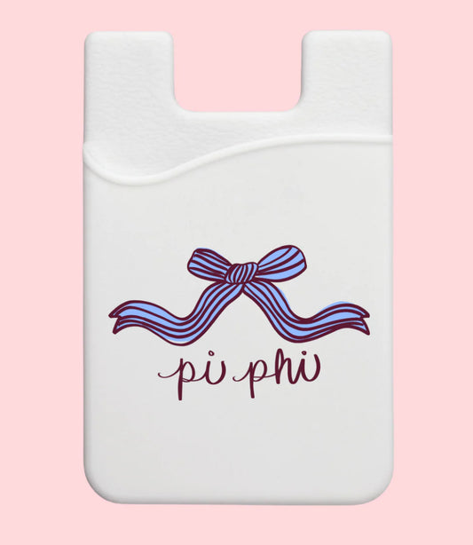 Pi Beta Phi Bow Phone Wallet