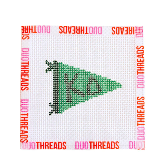 Kappa Delta Pennant Needlepoint Kit