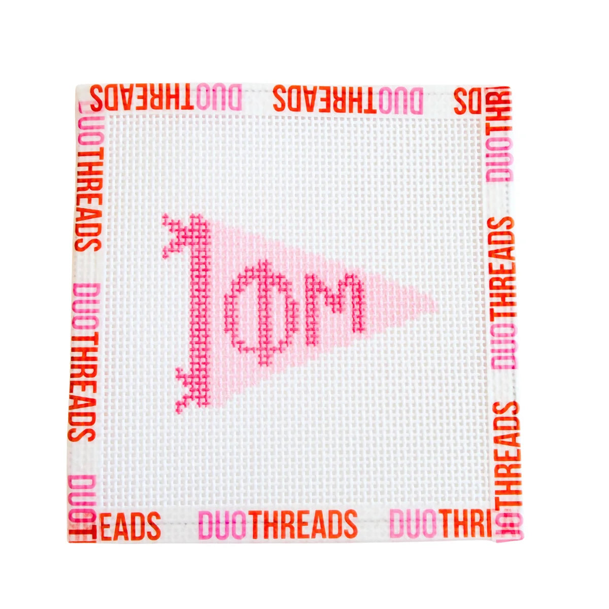 Phi Mu Pennant Needlepoint Kit