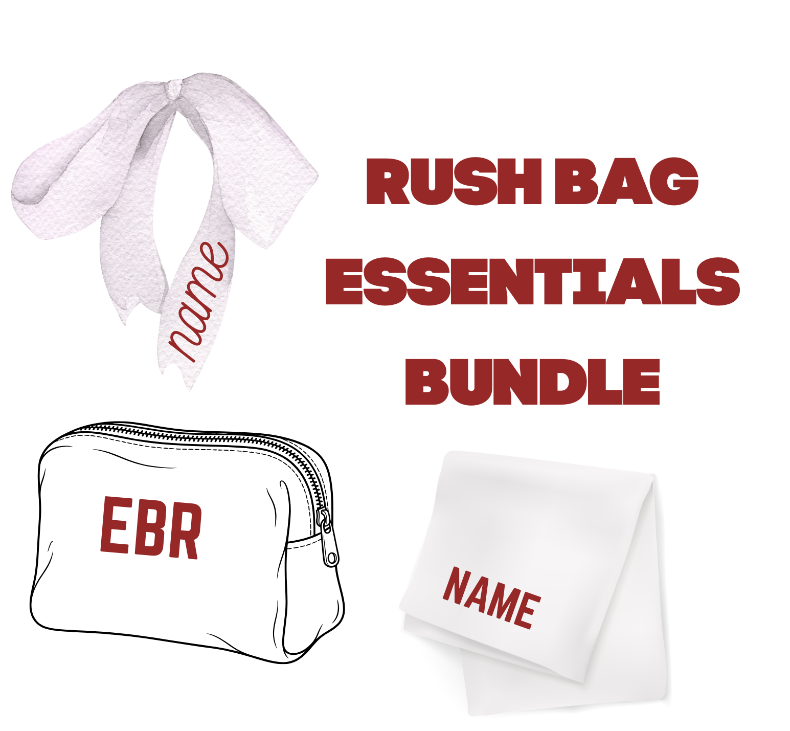Rush Bag Essentials – The Trunk Tuscaloosa