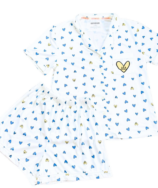 Delta Delta Delta pajama set