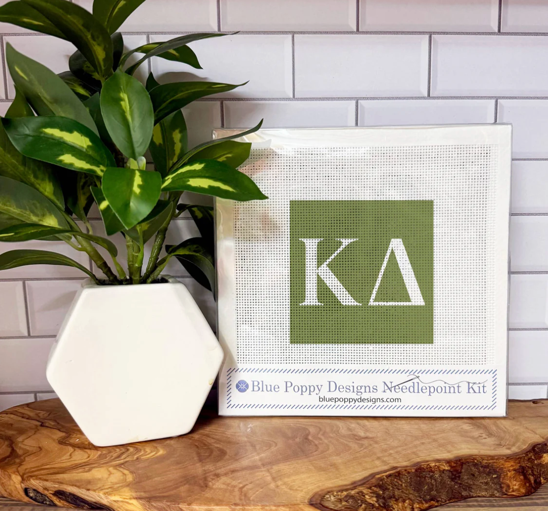 Kappa Delta Needlepoint Kit Classic