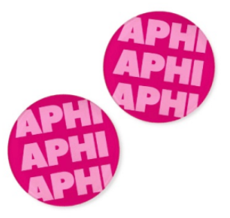 Alpha Phi Acrylic Coaster