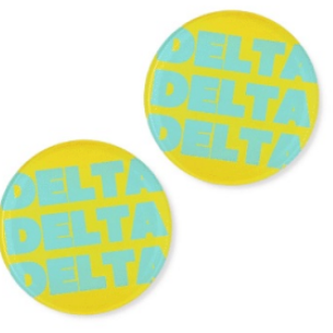 Delta Delta Delta Acrylic Coaster