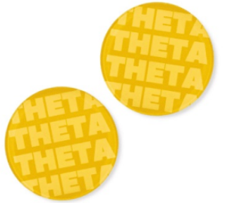 Kappa Alpha Theta Acrylic Coaster