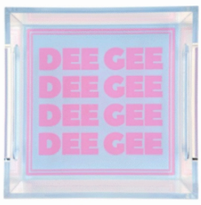 Delta Gamma Acrylic Tray