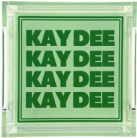 Kappa Delta Acrylic Tray