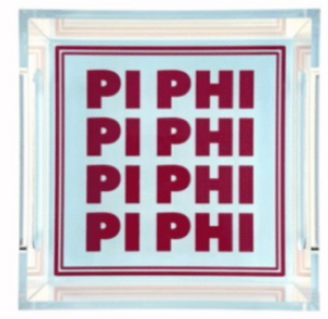 Pi Beta Phi Acrylic Tray