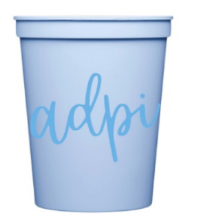 Alpha Delta Pi Stadium Party Cups
