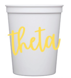 Kappa Alpha Theta Stadium Party Cups