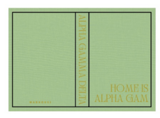 Alpha Gamma Delta Keepsake Book Box