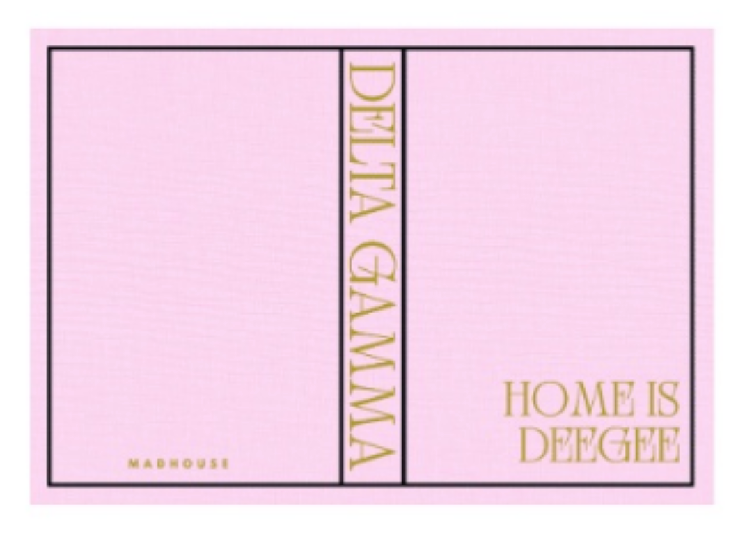 Delta Gamma Keepsake Book Box