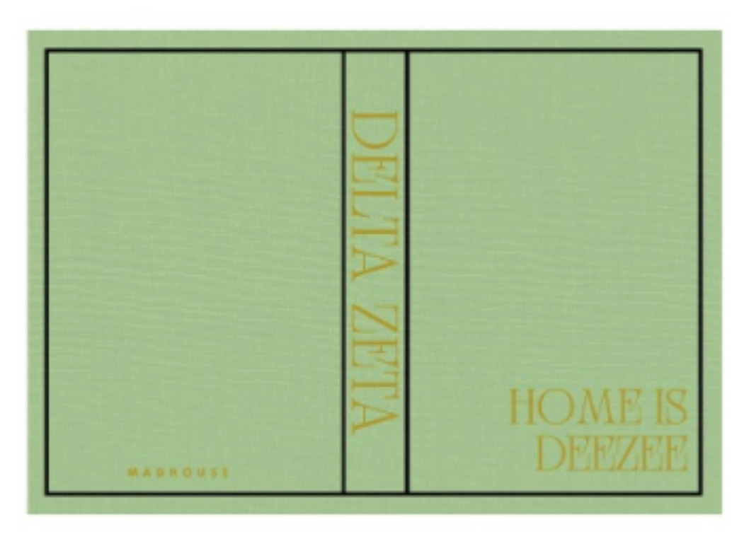 Delta Zeta Keepsake Book Box