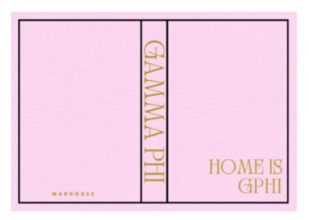 Gamma Phi Beta Keepsake Book Box
