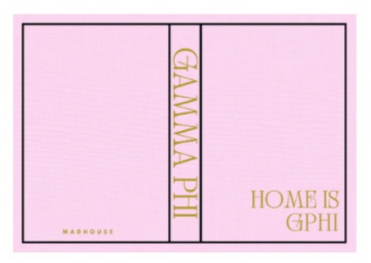 Gamma Phi Beta Keepsake Book Box
