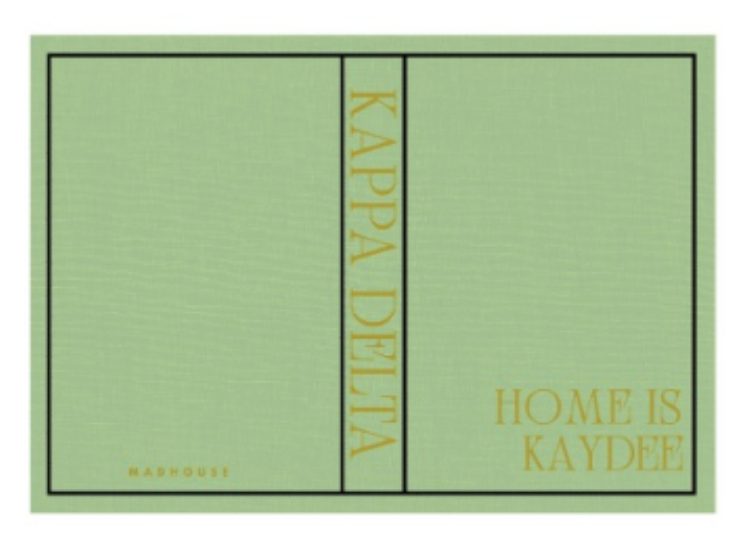 Kappa Delta Keepsake Book Box