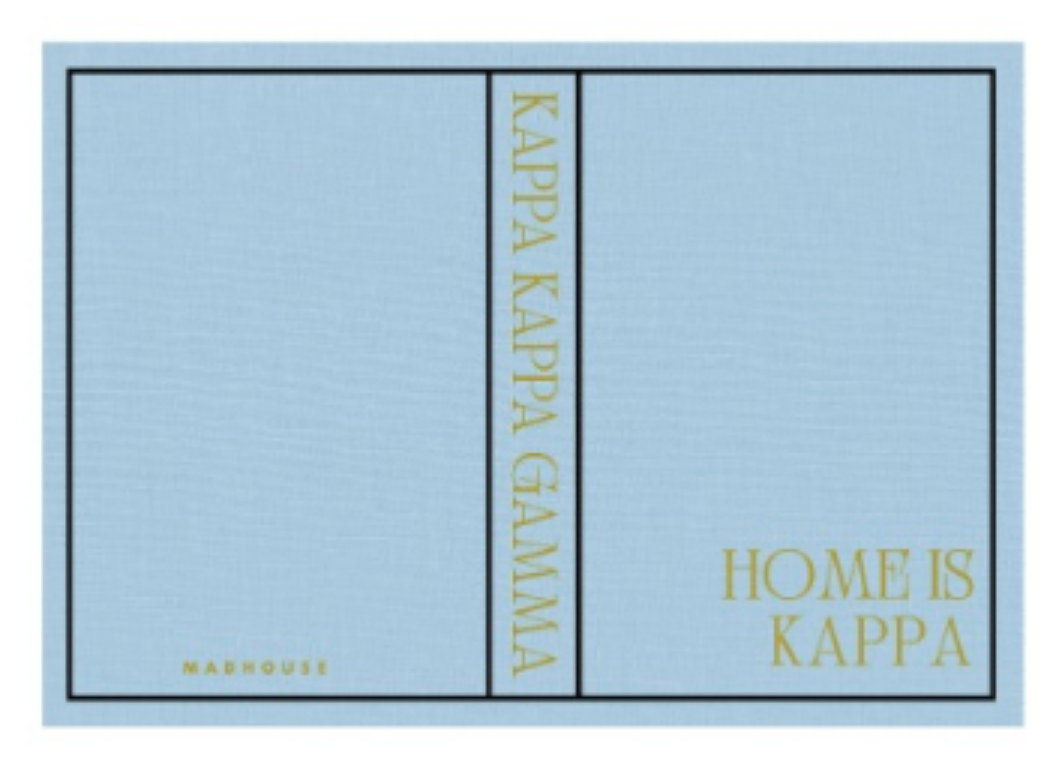 Kappa Kappa Gamma Keepsake Book Box