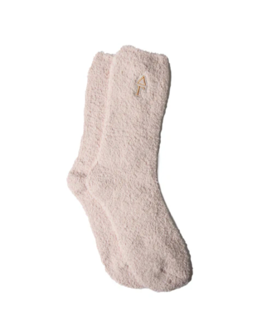 Delta Gamma Fuzzy Socks