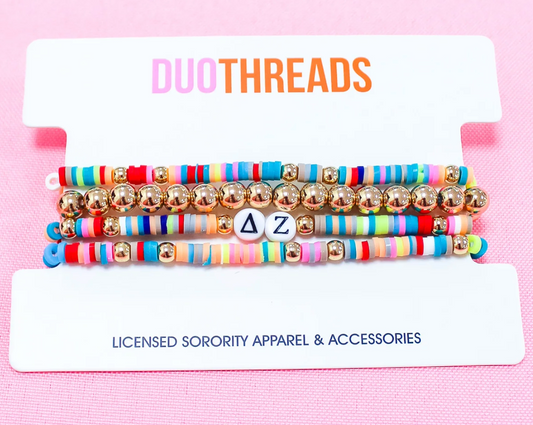 Delta Zeta Beaded Bracelets