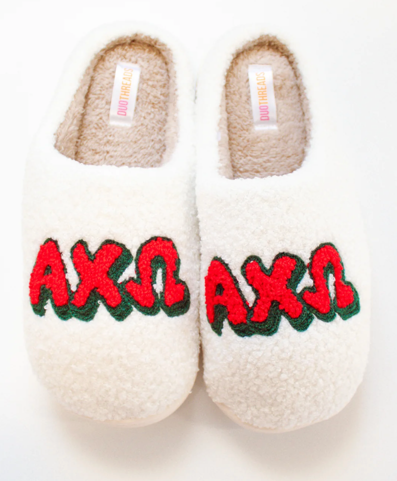 Alpha Chi Omega Slippers