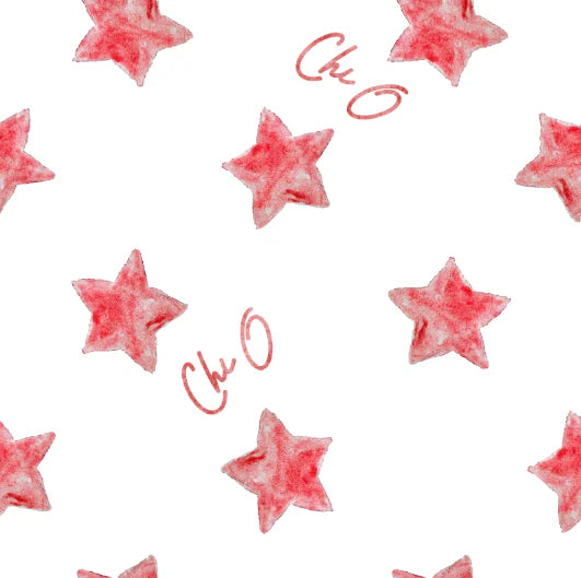 Chi Omega Cotton Scalloped Pillowcase