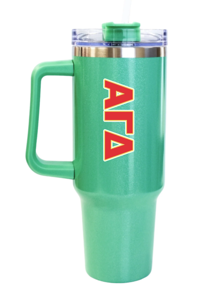 Alpha Gamma Delta Stella Tumbler