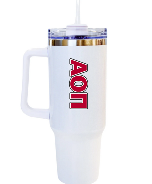 Alpha Omicron Pi Stella Tumbler