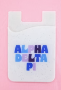 Alpha Delta Pi Shimmer Phone Wallet