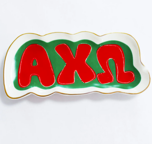 Alpha Chi Omega Trinket Tray