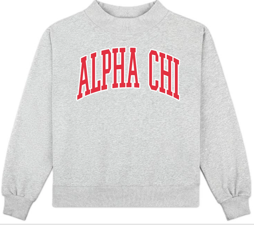 Alpha Chi Omega Mock Neck