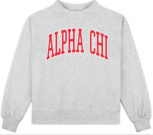 Alpha Chi Omega Mock Neck