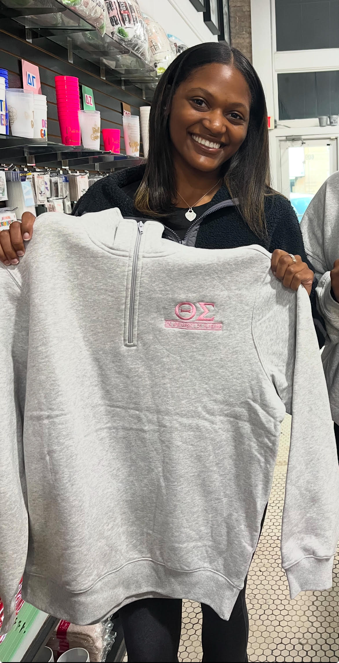 Theta Sigma 1/4 zip