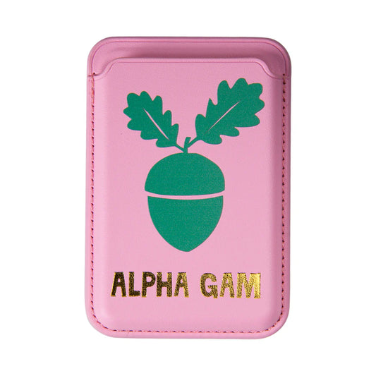 Alpha Gamma Delta Magnetic Phone Wallet