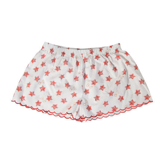 Chi Omega Star Pj Shorts