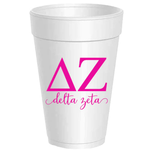 Delta Zeta Foam Cup Sleeve