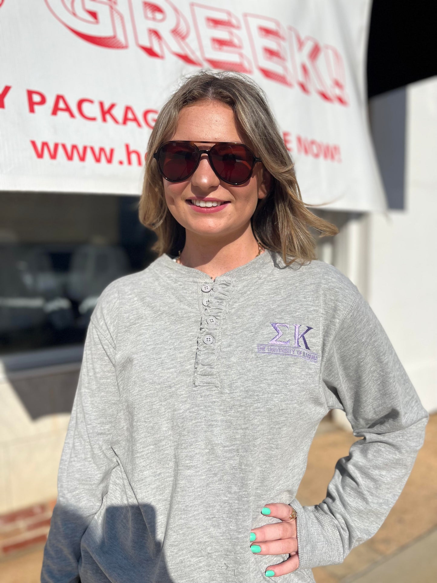 Gamma Phi Beta Henley