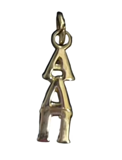 Alpha Delta Pi 10k Gold Lavalier