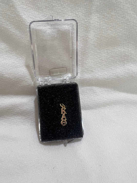 Kappa Alpha Theta 10k Gold Lavalier