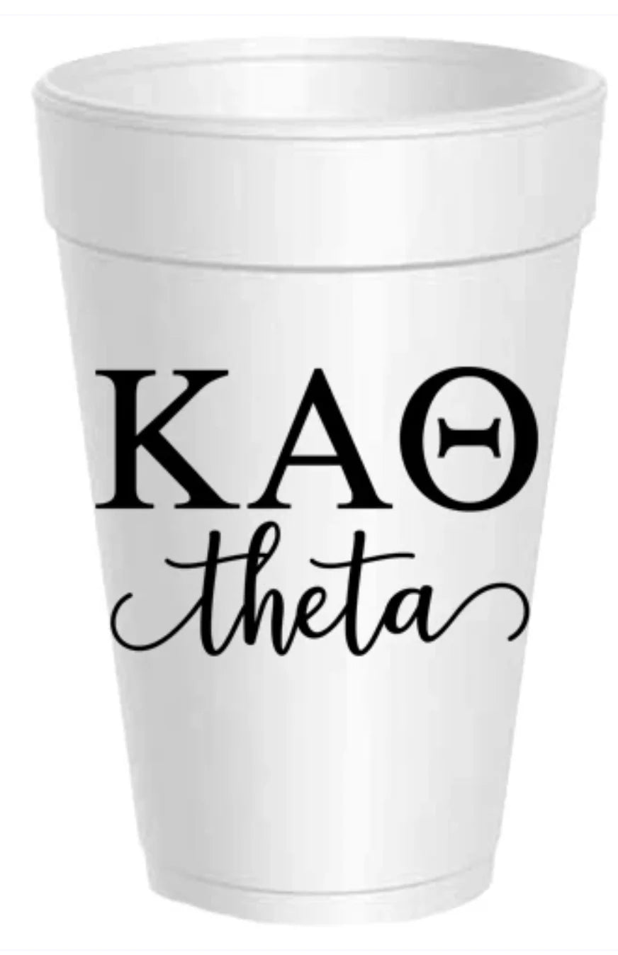 Kappa Alpha Theta Foam Cup Sleeve