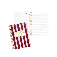 Sigma Kappa Stripe Notebook