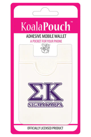 Sigma Kappa Letter Phone Wallet
