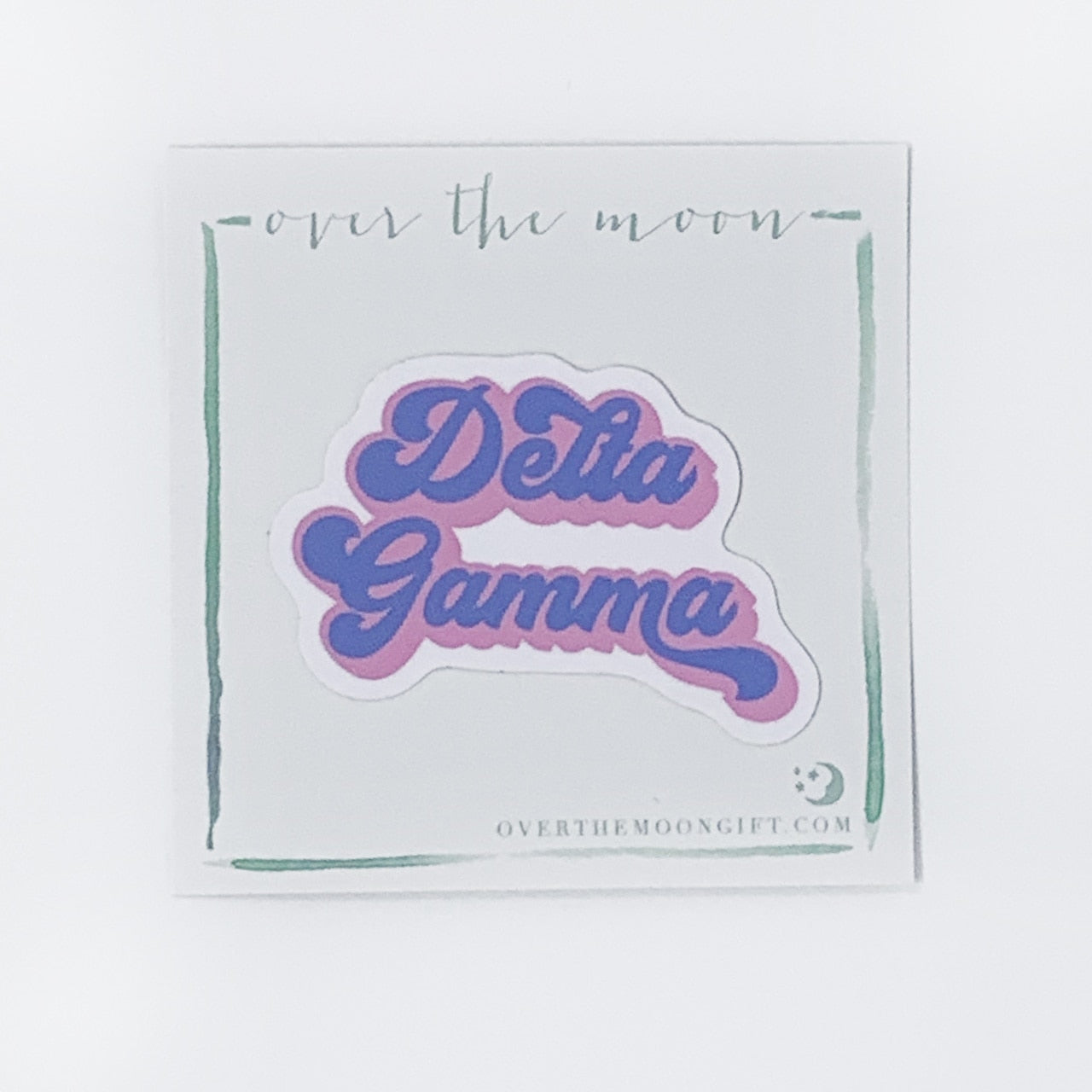 Delta Gamma Retro Decal