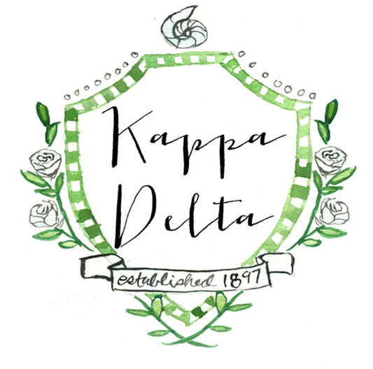 Kappa Delta Motif Decal