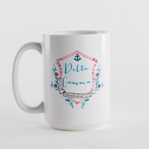 Delta Gamma Motif Mug