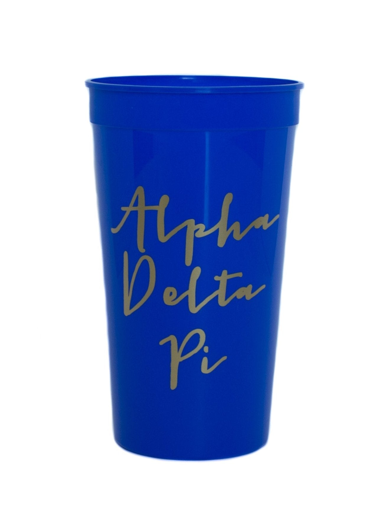 Alpha Delta Pi Gold Foil Stadium Cup