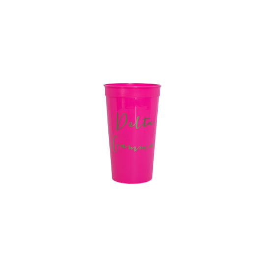 Delta Gamma Gold Foil Stadium Cup
