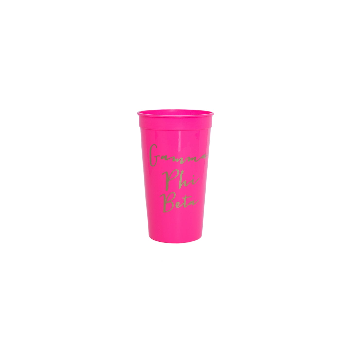 Gamma Phi Beta Gold Foil Stadium Cup