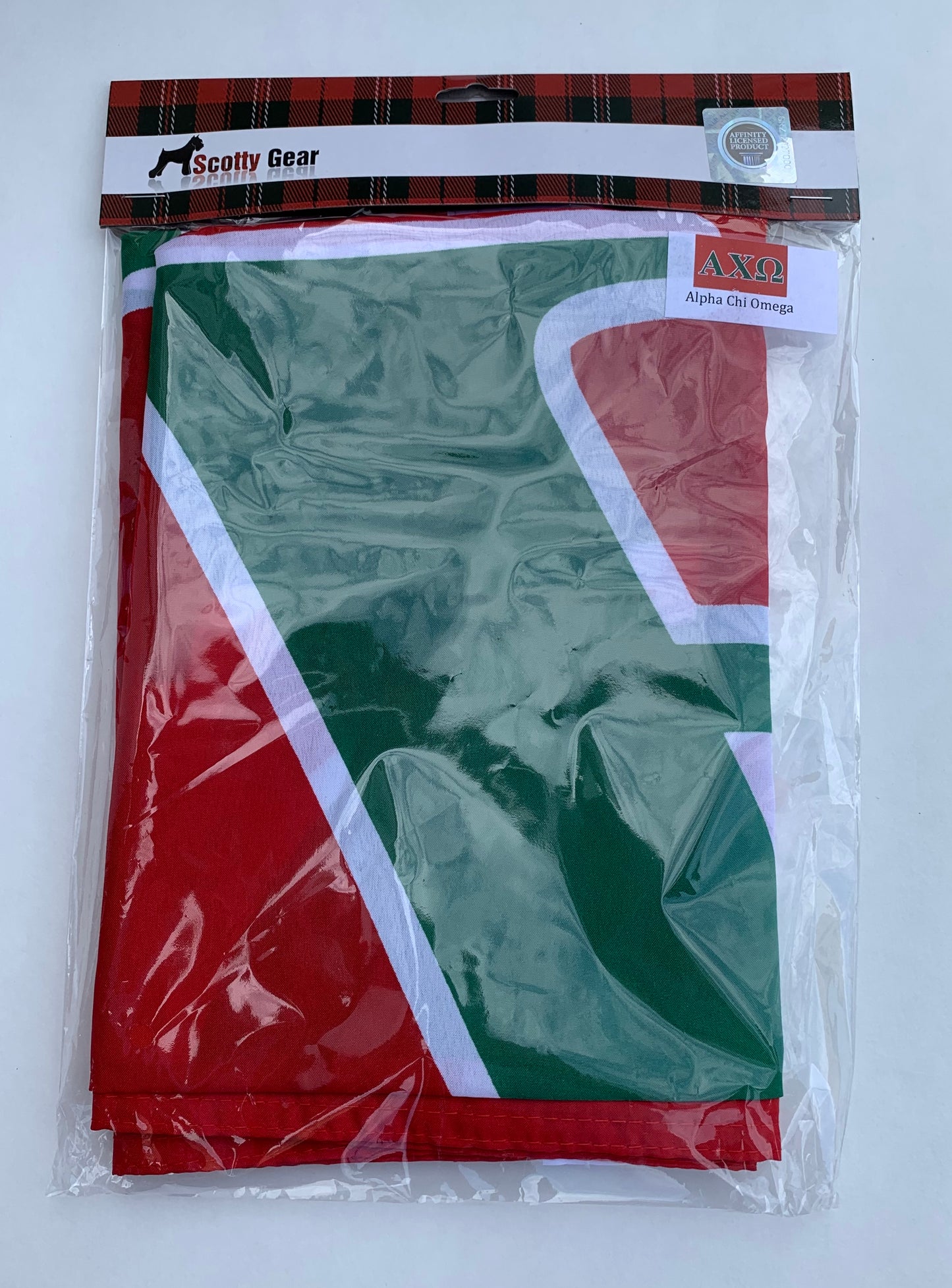 Alpha Chi Omega 3' x 5' Letter Flag