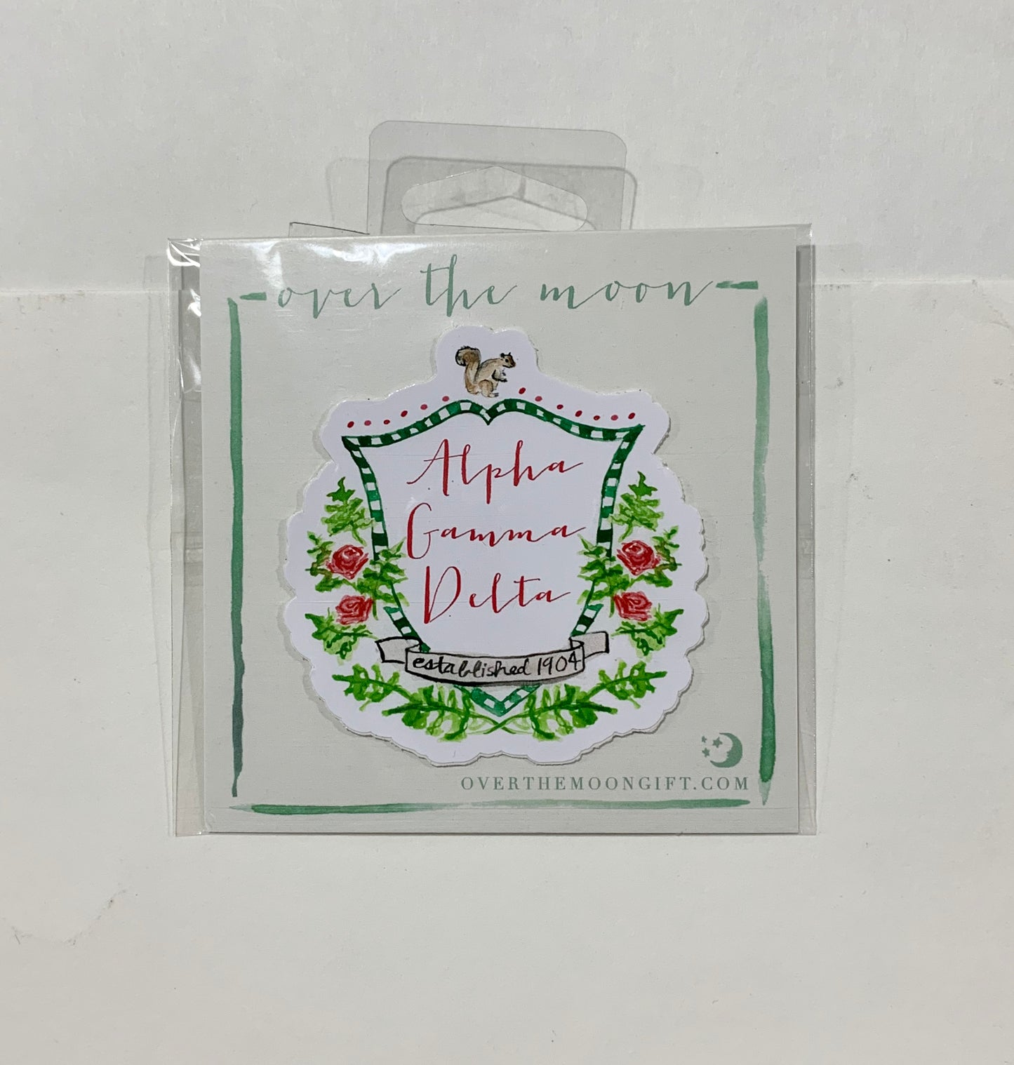 Alpha Gamma Delta Motif Decal